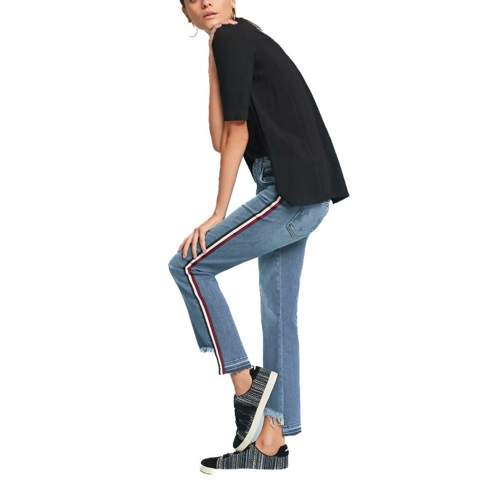 Mcguire Ibiza Mid Rise Skinny Cropped Jeans Sz 30 Anthropologie